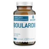 Saccharomyces cerevisiae boulardii on aktiivne pärmilaadne mikroorganism, mis on ekstraheeritud troopiliste viljade -nagu litši ja mangosteeni nahakestadest. Probiootiline Boulardii toodab polüamiine spermiini ja spermidiini, kaht limaskestade alusmolekuli, mis aitavad hoida  limaskesti normaalsetena ning kaitsta neid kahjustuste eest.

MANUSTAMINE: 1 kapsel päevas koos veega ja vahetult enne sööki. Boulardiid sobib manustada ka kohe peale ärkamist tühja kõhu peale või õhtul enne magamaminekut. Sobib manustamiseks antibiootikumi kuuri ajal ja järgselt.