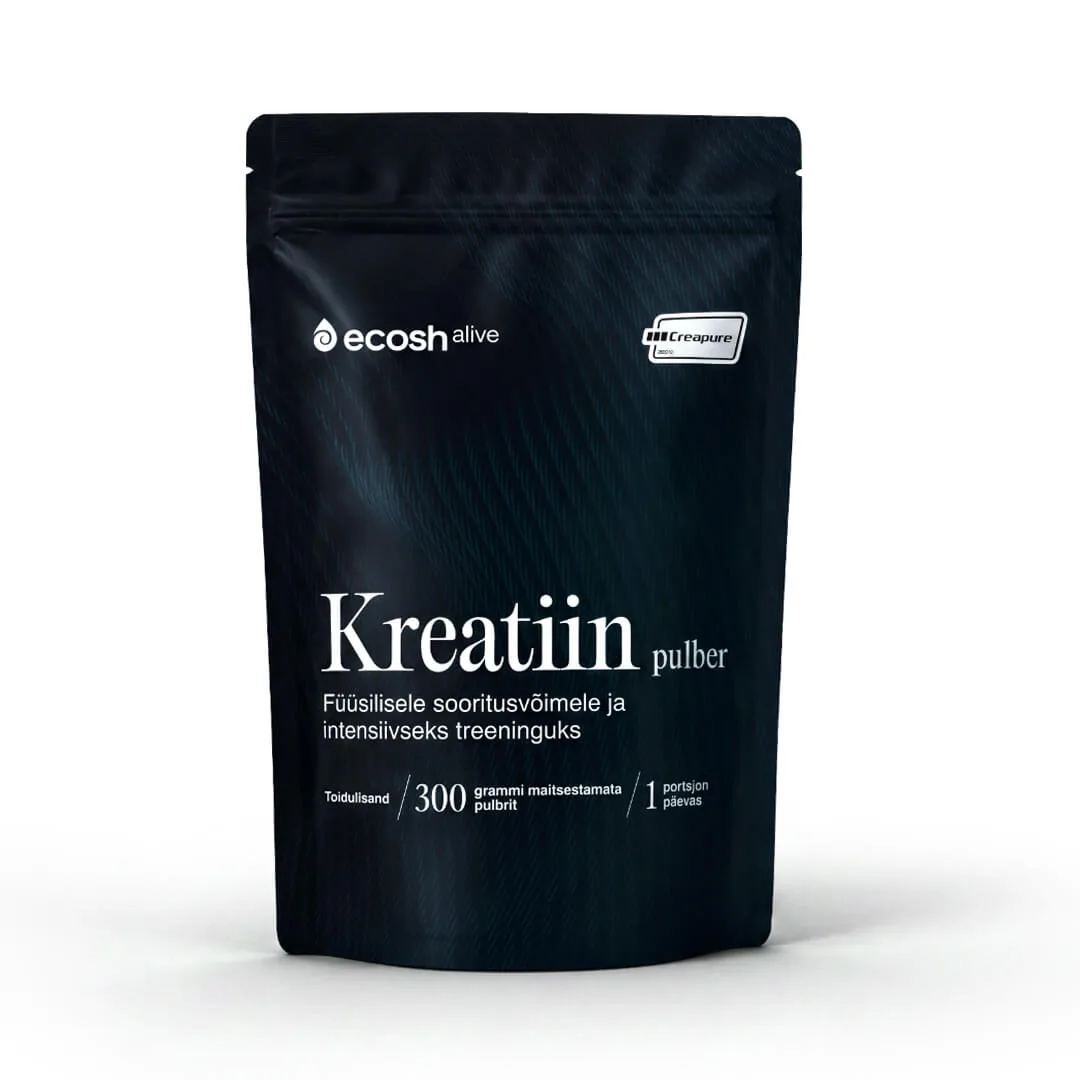 Creapure® kreatiin - puhtaim kreatiin lihaste, aju ja kaalulanguse heaks 300g