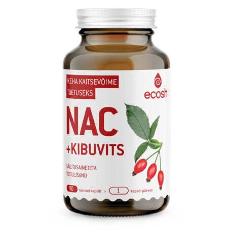 Bioaktiivne N-atsetüültsüsteiin (NAC) + kibuvits